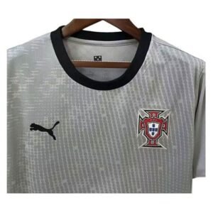 Alternative view of Maillot Portugal Gardien 2025 Gris