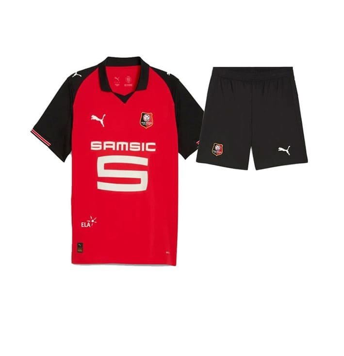 Maillot Rennes Domicile Enfant 2025/2026