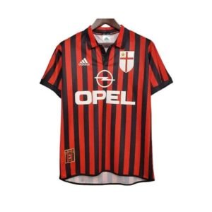 Maillot Rétro AC Milan Domicile 1999/2000