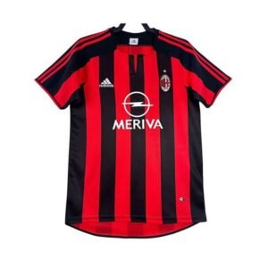 Maillot Rétro AC Milan Domicile 2003/2004
