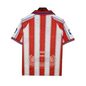 Alternative view of Maillot Rétro Atletico Madrid Domicile 1996/1997