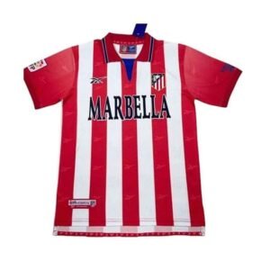 Maillot Rétro Atletico Madrid Domicile 1998/1999