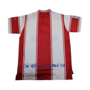 Alternative view of Maillot Rétro Atletico Madrid Domicile 1999/2000