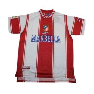 Maillot Rétro Atletico Madrid Domicile 1999/2000
