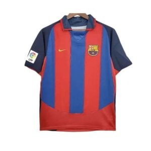 Maillot Rétro Barcelona Domicile 2003/2004