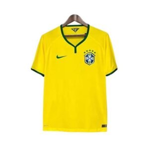 Maillot Rétro Bresil Domicile 2014