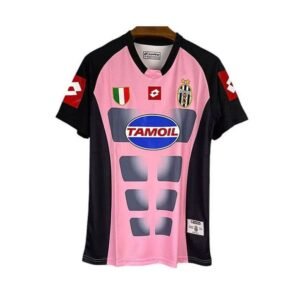 Maillot Rétro Juventus Gardien 2002/2003 Rose Noir