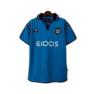 Maillot Rétro Manchester City Domicile 2001/2002