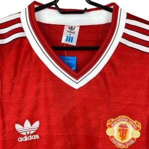 Alternative view of Maillot Rétro Manchester United Domicile 1986/1987