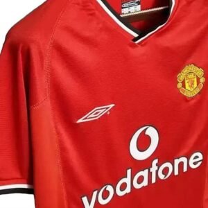 Alternative view of Maillot Rétro Manchester United Domicile 2000/2001