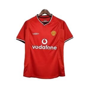 Maillot Rétro Manchester United Domicile 2000/2001