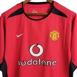 Alternative view of Maillot Rétro Manchester United Domicile 2002/2003