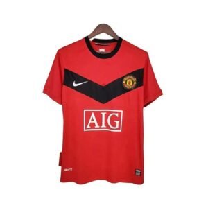 Maillot Rétro Manchester United Domicile 2009/2010