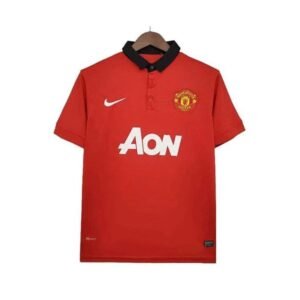 Maillot Rétro Manchester United Domicile 2013/2014