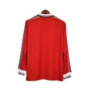 Alternative view of Maillot Rétro Manchester United Domicile Manches Longues 1998/1999