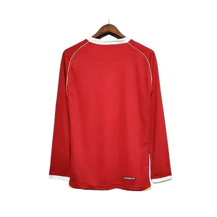 Maillot Rétro Manchester United Domicile Manches Longues 2006/2007 – Image 2