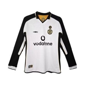 Maillot Rétro Manchester United Extérieur Manches Longues 2001/2002