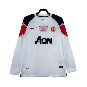 Maillot Rétro Manchester United Extérieur Manches Longues 2010/2011