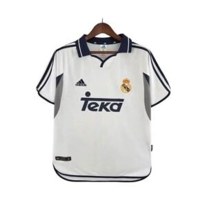 Maillot Rétro Real Madrid Domicile 2000/2001