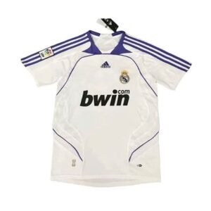 Maillot Rétro Real Madrid Domicile 2007/2008