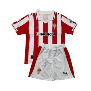 Maillot Sporting Gijon Domicile Enfant 2025/2026