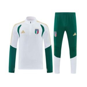 Survetement Italie 2026/2027 Blanc Vert