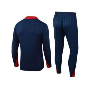 Alternative view of Survêtement PSG 2025/2026 Bleu Rouge