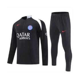 Survêtement PSG 2025/2026 Noir Blanc