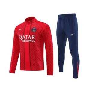 Survêtement PSG 2025/2026 Rouge Bleu