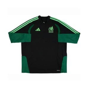Sweat zippé Mexique 2026 Noir Vert