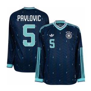 Maillot Manches Longues Allemagne Extérieur 2026/2027 (Pavlovic 5)