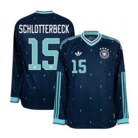 Maillot Manches Longues Allemagne Extérieur 2026/2027 (Schlotterbeck 15)