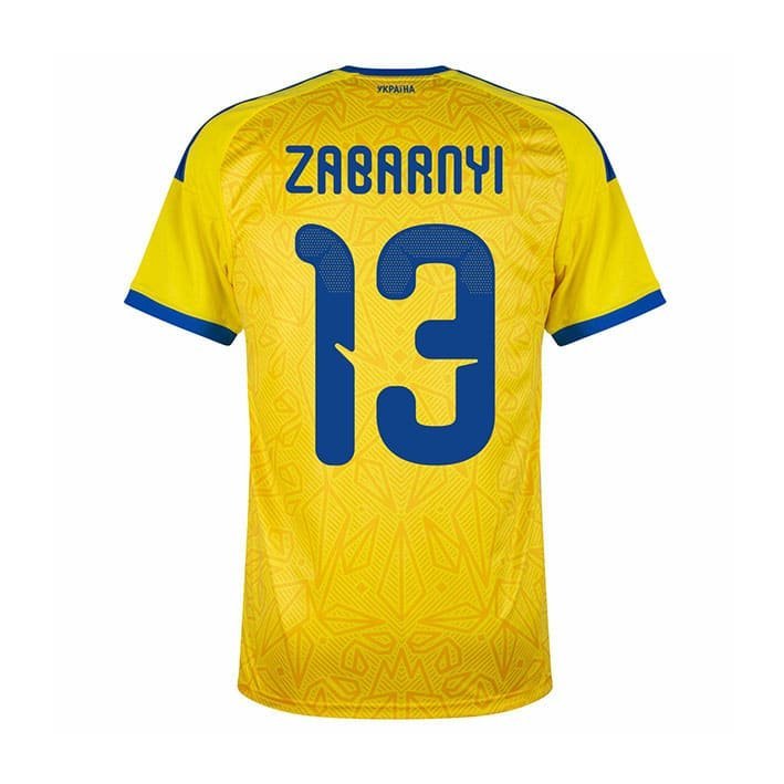Maillot Ukraine Domicile 2026/2027 (Zabarnyi 13) – Image 2