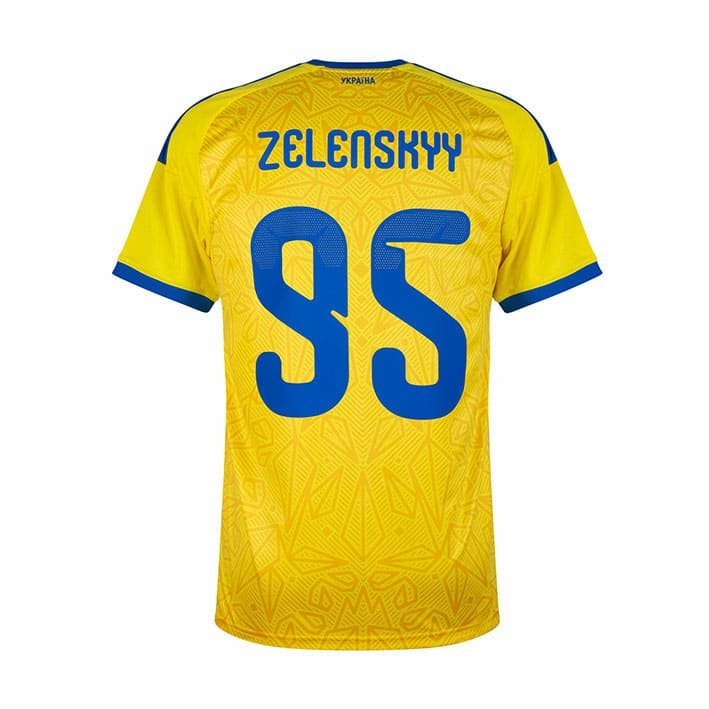 Maillot Ukraine Domicile 2026/2027 (Zelenskyy 95)