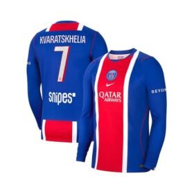 Maillot Manches Longues PSG Domicile 2026/2027 (Kvaratskhelia 7)