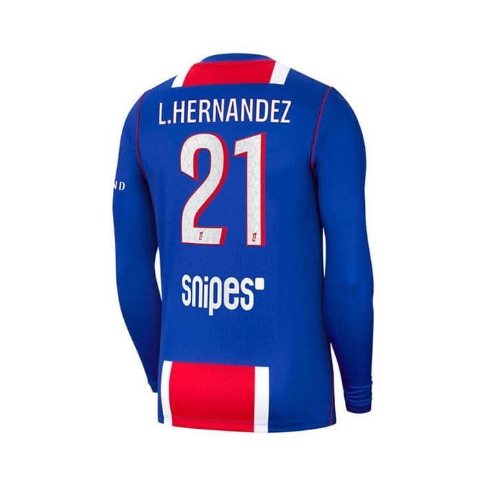 Maillot Manches Longues PSG Domicile 2026/2027 (LHernandez 21) – Image 3