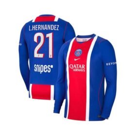 Maillot Manches Longues PSG Domicile 2026/2027 (LHernandez 21)