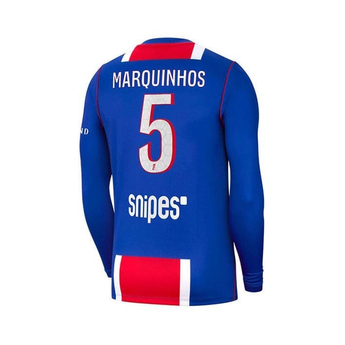 Maillot Manches Longues PSG Domicile 2026/2027 (Marquinhos 5) – Image 3