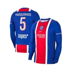 Maillot Manches Longues PSG Domicile 2026/2027 (Marquinhos 5)