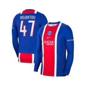 Maillot Manches Longues PSG Domicile 2026/2027 (Ndjantou 47)