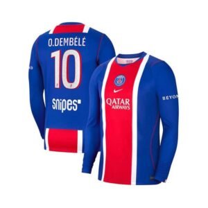 Maillot Manches Longues PSG Domicile 2026/2027 (Odembele 10)