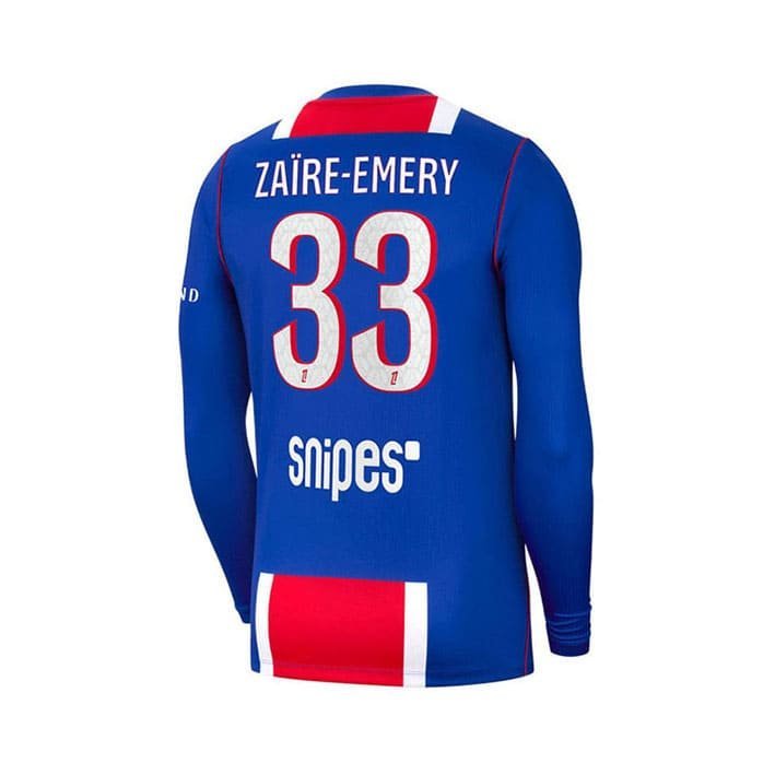 Maillot Manches Longues PSG Domicile 2026/2027 (Zaïre-Emery 33) – Image 3