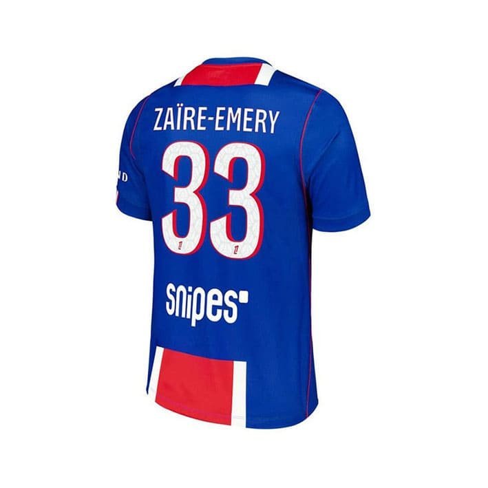 Maillot PSG Domicile 2026/2027(Zaïre-Emery 33) – Image 3