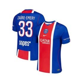Maillot PSG Domicile 2026/2027（Zaïre-Emery 33）