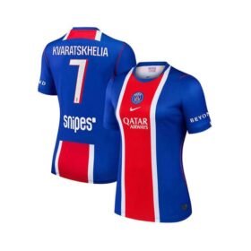 Maillot PSG Domicile Femme 2026/2027 (Kvaratskhelia 7）