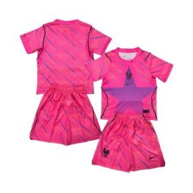 Maillot Enfant France Gardien 2026/2027 Rose