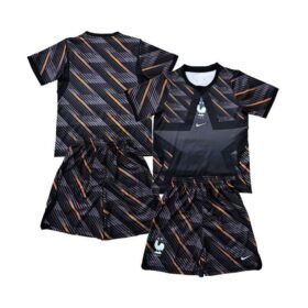Maillot Enfant France Gardien 2026/27 Noir Orange