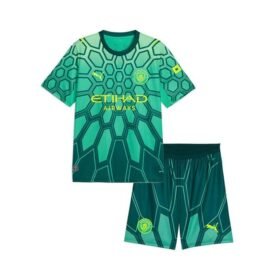 Maillot Enfant Manchester City Gardien 2026/2027 Vert
