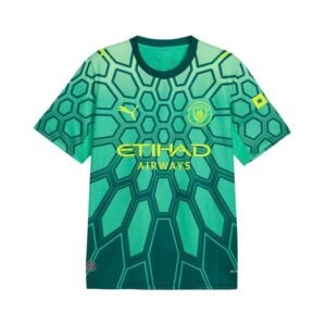 Alternative view of Maillot Gardien Manchester City 2026/2027 Vert