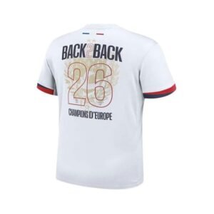 Alternative view of Maillot Enfant PSG Extérieur 2 étoiles Champions D'Europe 26